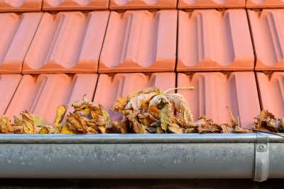 Clean your gutters and make sure they can handle the pressure of the fall and winter months.