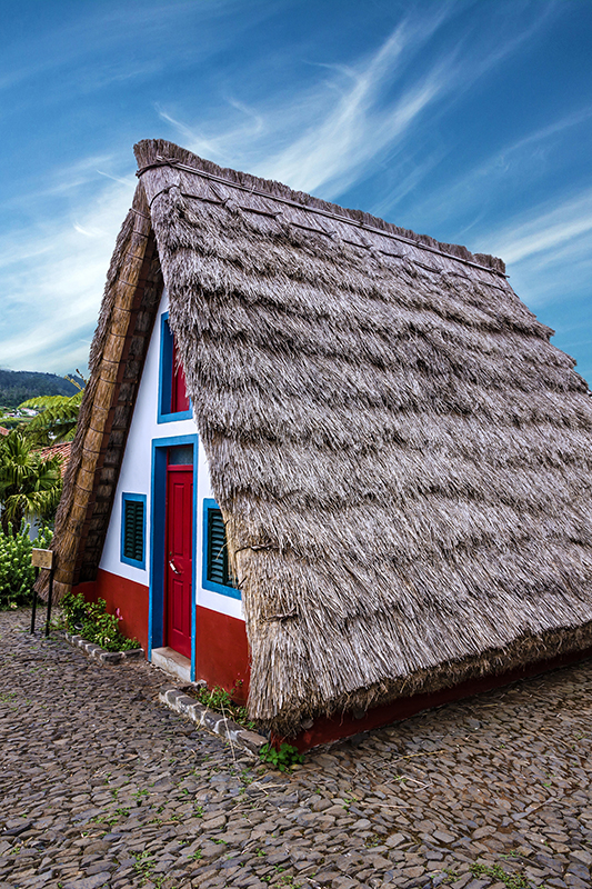 rural house in Santana Madeira, Portugal.