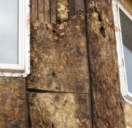 damaged stucco